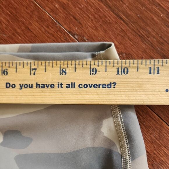 Alo High-Waist Vapor Legging, Putty Camouflage, Size XXS - Picture 7 of 9